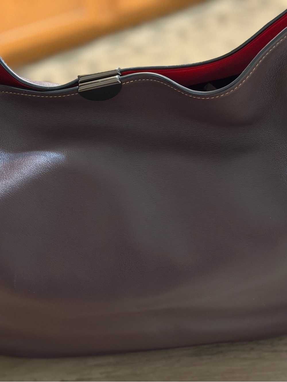 Coach Bedford smooth glove tanned leather hobo handbag EUC - Picture 4 of 15